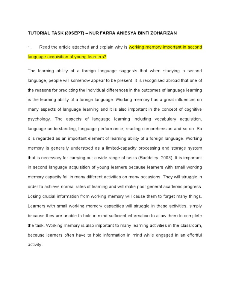 Tutorial Task Sla Week 6 Pdf