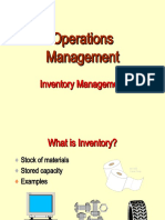 Inventory Management--