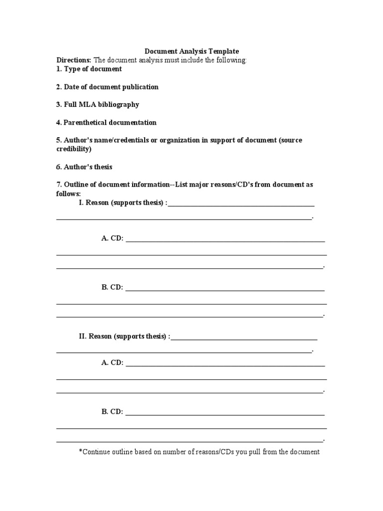 Media Analysis Paper Outline Guide | PDF | Career & Growth