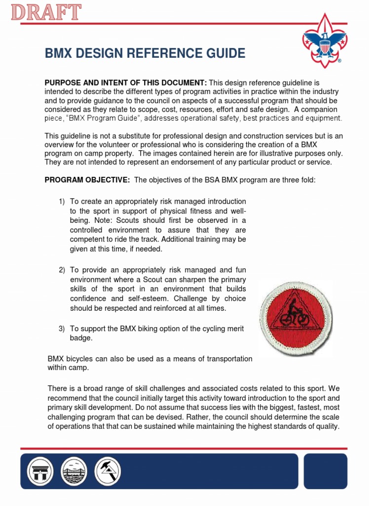 BMX Program Design Guidelines | PDF | Land Transport | Human Powered ...