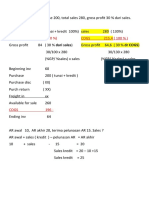 GROSS PROFIT METHOD CHP 9