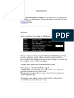 RADIO BUTTON