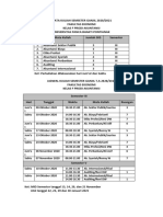 Jadwal Kuliah UPB