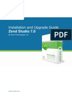 Zend Studio Installation Guide v700 PDF