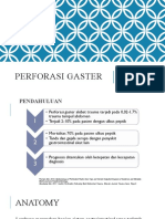 Perforasi Gaster