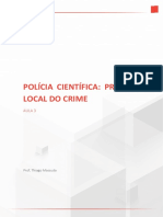Polícia Científica - 3
