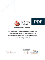 Recomendaciones RCP COVID PNRCP PDF