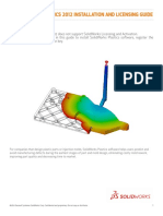 Solidworks Plastics 2012 Installation and Licensing Guide