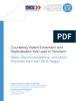 Countering Violent Extremism and Radicalisation That Lead To Terrorism
