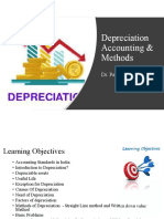 Depreciation Accounting & Methods: Dr. Pallavi Ingale