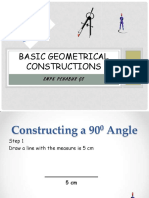 Basic Geometrical Constructions