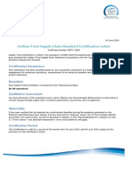 Carbon Trust Standard Certificate Supply Chain Co2 PDF