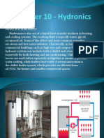 Chapter 10 - Hydronics: Hydronics Is The Use of A Liquid Heat-Transfer Medium in Heating