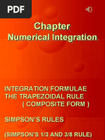 Numerical Integration Numerical Integration