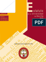 Estatuto de La Universidad de Sevilla