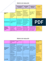 Matriz de Inducción