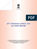 20th Livestock Census-2019 All India Report