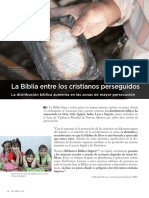 La Biblia Entre Los Cristianos Perseguidos PDF