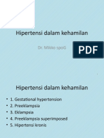 Hipertensi dalam kehamilan