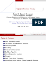 2SUPMaT2019 - Bacani - Number Theory