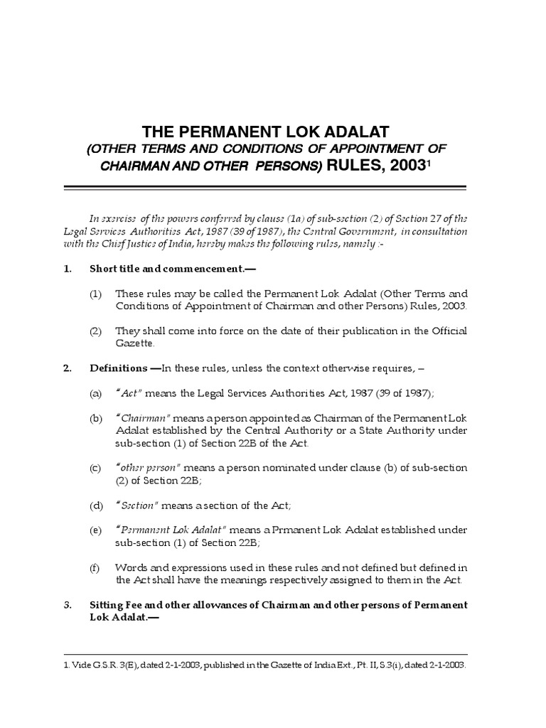 the-permanent-lok-adalat-rules-2003-1-short-title-and-commencement