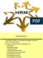 HRM Dynamic HRM Environment