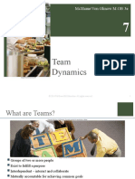 Team Dynamics: Mcshane/Von Glinow M:Ob 3E