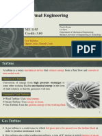 Thermal Engineering: Gas Turbine Fundamentals