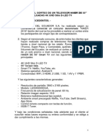 Bases para El Concurso para Favorecimiento de Un TV Haier