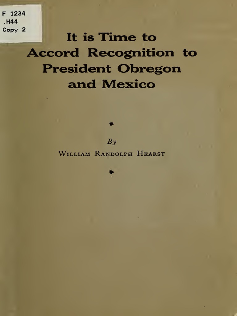 Obregon And: Accord | PDF | Mexico | Citizenship
