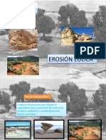 Causas y efectos de la erosión eólica
