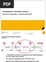 V3P Process Overview and Milestones | PDF | Prototype | Manufacturing ...