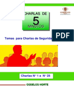 Charlas Preoperacionales PDF
