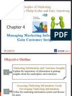 Priciples of Marketing by Philip Kotler and Gary Armstrong: Managing Marketing Information To Gain Customer Insights