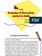 Evolution of Derivatives Markets in India