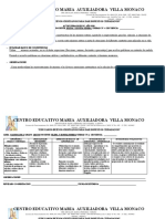 PLAN DE AREA 2020 MATEMATICA Cuarto Perido