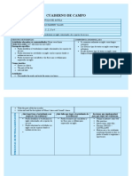 Cuaderno de Campo - 25 de Setiembre