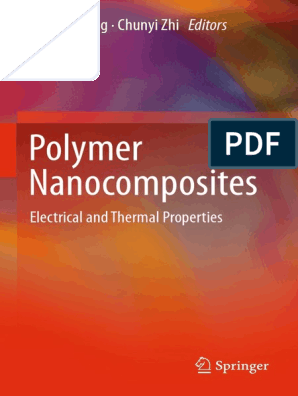 Polymer Nanocomposites - Electrical and Thermal Properties - H0 