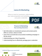 Finance & Marketing Module