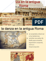 La Danza en Roma Antigua