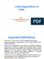 Fisheries and Aquaculture in India: by Dr. Durbha Srinivas