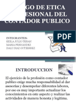 Codigo de Etica Profesional Del Contador Publico
