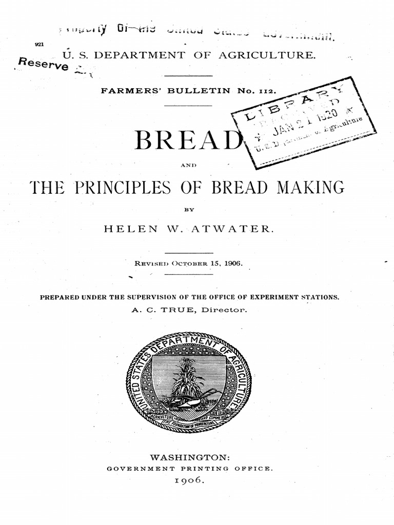 Principles of Bread Making Explained | PDF | Flour | Breads