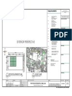 Exterior Perspective: Vicinity Map 2 Site Development Plan 1