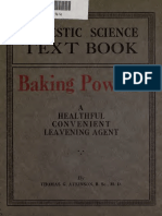 Baking Powder-A Healthful Convenient Leavening Agent 1915
