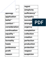 Word Formation Game - Cards PDF