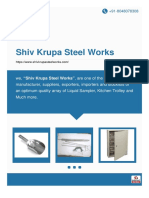 "Shiv Krupa Steel Works", Are One of The Trusted