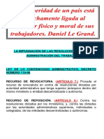 La Impugnación de Las Resoluciones de La Administración Del Trabajo y La Coercibilidad PDF