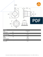 Mounting Adapter For Capacitive Sensors: WELL, 30MM, 1-1/2" NPT