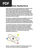 Download Teori Atom Rutherford by arjaboyz SN47950319 doc pdf